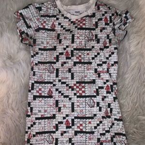 Crossword Puzzle Volcom Fitted Tee